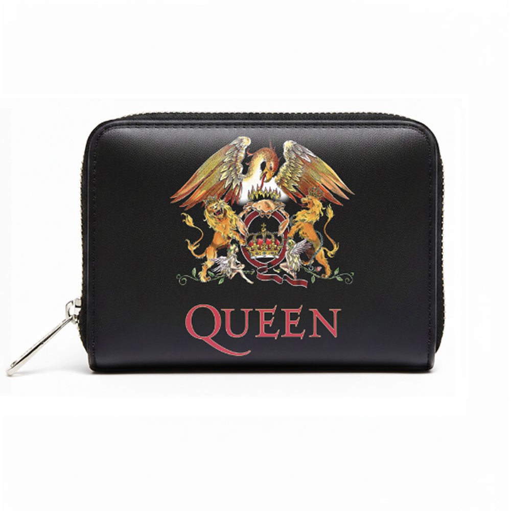 Rocksax Queen - Crest Wallet - Black/Multicolours